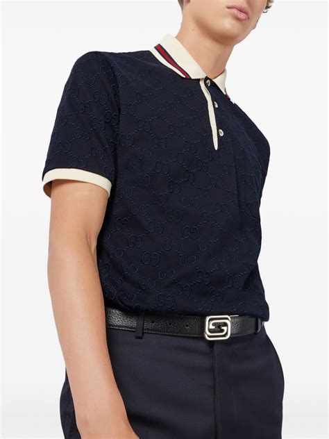 Gucci GG Embroidered Cotton Shirt 